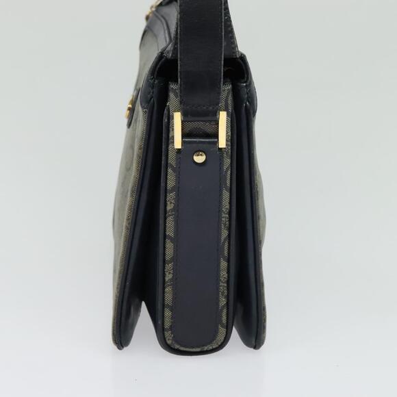CELINE C Sulky Shoulder Bag Pvc Navy Gold - Picture 5 of 12